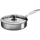 Le Creuset STAINLESS STEEL SAUTE PAN WITH LID 3 qt