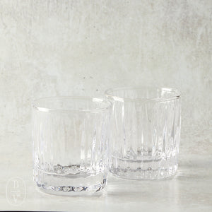Simon Pearce MONTPELIER DOUBLE OLD FASHIONED IN A GIFT BOX SET OF 2