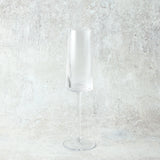 Zodax BANDOL FLUTED TEXTURED CHAMPAGNE FLUTE GLASS