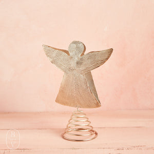 TAG METAL TREE TOPPER Angel