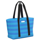 Scout JOYRIDE LARGE WOVEN TOTE BAG French Blue and Pool