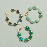 Elyssa Bass Designs PEARL CHARM BEZEL BRACELET