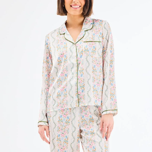 Mary Square CHARLOTTE PANT SET Ivy Lane Ivory