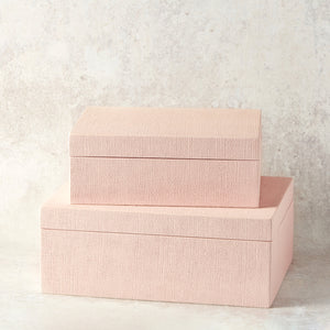 Park Hill Collection ST TROPEZ DECORATIVE BOX Blush Pearl