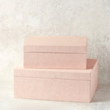 Park Hill Collection ST TROPEZ DECORATIVE BOX Blush Pearl