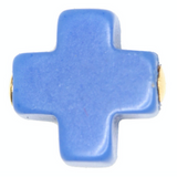 eNewton Design SIGNATURE CROSS STUD Cobalt