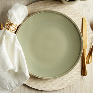 Casafina by Costa Nova FRISO DINNER PLATE Sage Green