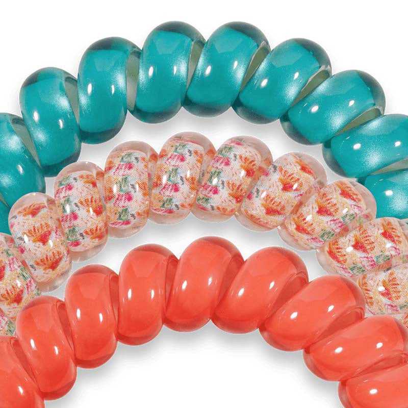 Teleties TELETIES PACK OF 3 Coral Craze