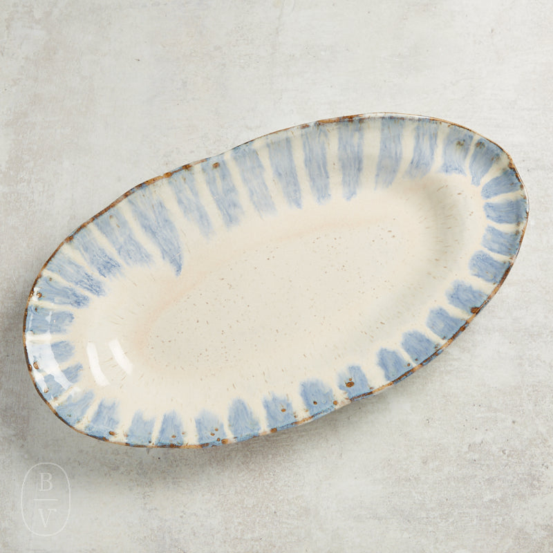 Etta B Pottery LONG OVAL DISH