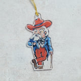 Lauren Dunn ACRYLIC MASCOT ORNAMENT Rebel
