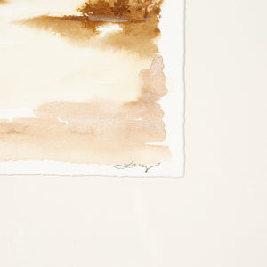 By Lacey VERTICAL BROWN LANDSCAPE 1