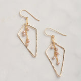 Ellen Hays Jewelry DIAMOND SHAPED STONE DANGLE E2380 EARRINGS