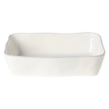Casafina by Costa Nova LIVIA RECTANGLE BAKER White 12