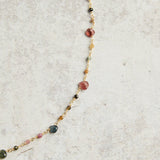 Elyssa Bass Designs GEMSTONE TEARDROPS NECKLACE