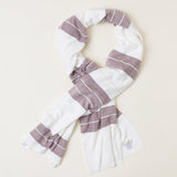 Barefoot Dreams COZYCHIC LITE PINCHED STRIPE BLANKET SCARF