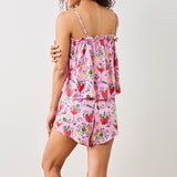 Printfresh SHRIMP COCKTAIL SATIN GETTING READY SET