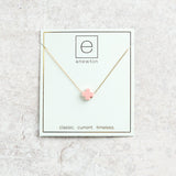 eNewton Design SIGNATURE CROSS NECKLACE Pink 16