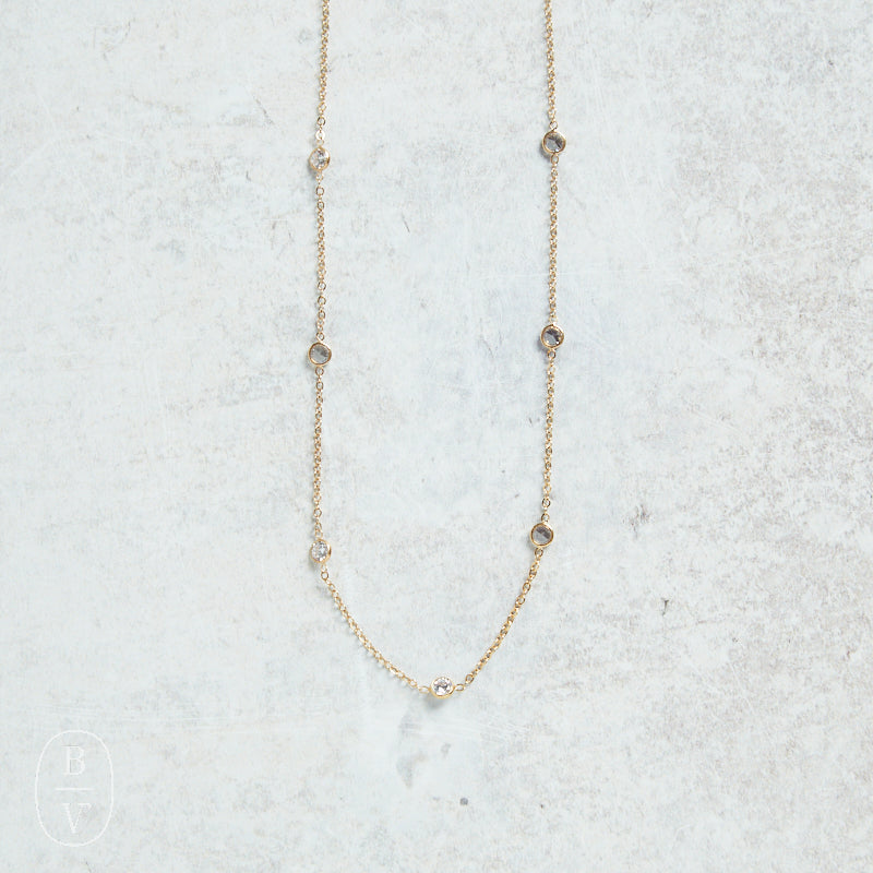 Ellen Hays Jewelry SHORT STONE ACCENT N2106 NECKLACE