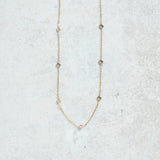 Ellen Hays Jewelry SHORT STONE ACCENT N2106 NECKLACE
