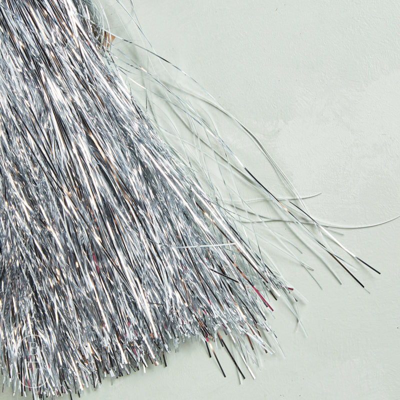 Raz Imports BOXED TINSEL STRANDS Silver