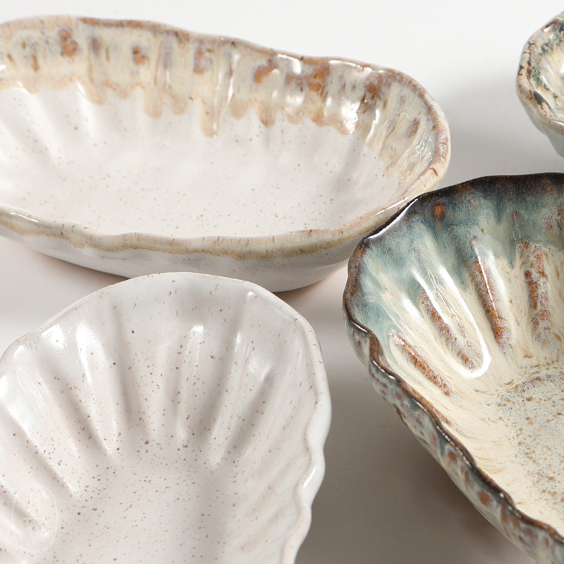 Etta B Pottery CRIMPED SIDE DISH