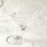 Zodax MADELEINE MARTINI GLASS Clear