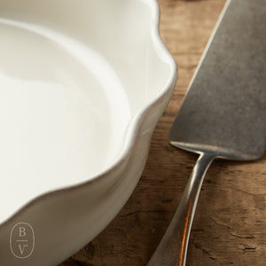 Casafina by Costa Nova RUFFLED PIE DISH