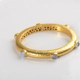 Julie Vos CATALINA HINGE BANGLE BRACELET