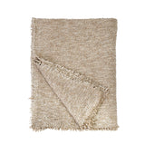 Pom Pom At Home BRENTWOOD THROW Natural