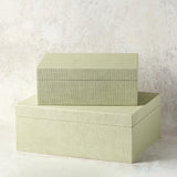 Park Hill Collection ST TROPEZ DECORATIVE BOX Sage Whisper