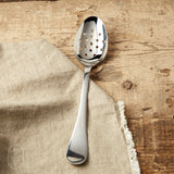 Mepra BRESCIA FRETWORKED SERVING SPOON 1810 Mirror