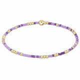 eNewton Design EGIRL HOPE UNWRITTEN BRACELET SPRING 2024 5.5" Purple People Eater