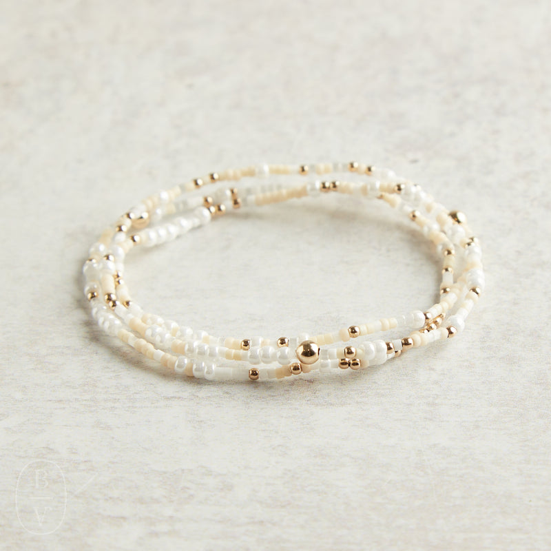 eNewton Design EGIRL HOPE UNWRITTEN BRACELET SPRING 2024 5.5" Beauty And The Beach