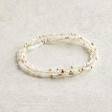 eNewton Design EGIRL HOPE UNWRITTEN BRACELET SPRING 2024 5.5" Beauty And The Beach