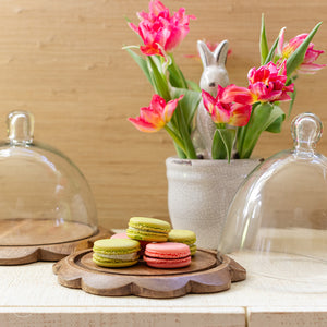Mudpie SCALLOP CLOCHE SET