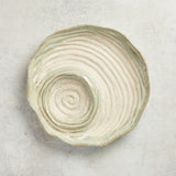 Etta B Pottery FRUIT AND DIP PLATTER Hydrangea