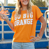 Stewart Simmons THE GO BIG ORANGE CHENILLE TEAM TOP Orange