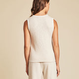 Barefoot Dreams MALIBU COLLECTION SLUB DOUBLE KNIT TANK