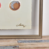 By Lacey EXPECTATION BUBBLES FRAMED FLOATED PAINTING - SERIES 4 NO 4