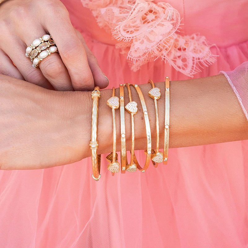Julie Vos CRESCENT BANGLE BRACELET