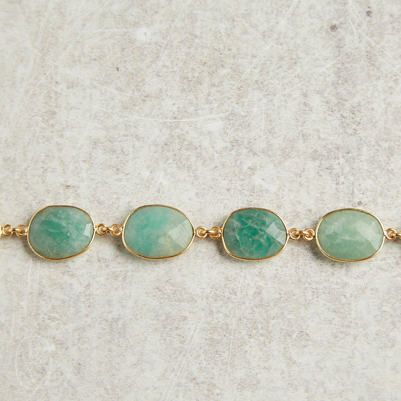 Elyssa Bass Designs PEARL CHARM BEZEL BRACELET