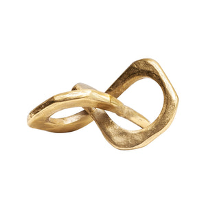 Bloomingville CAST METAL CHAIN LINK DECOR Gold