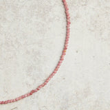 Elyssa Bass Designs BEADED NECKLACE Pink Tourmaline