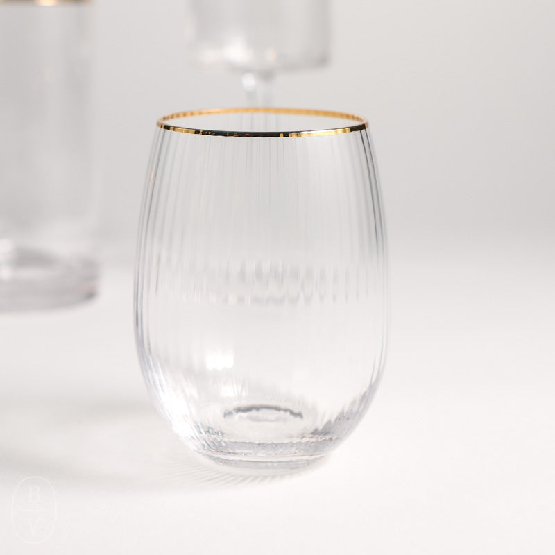 Zodax OPTIC STEMLESS WINE GLASS