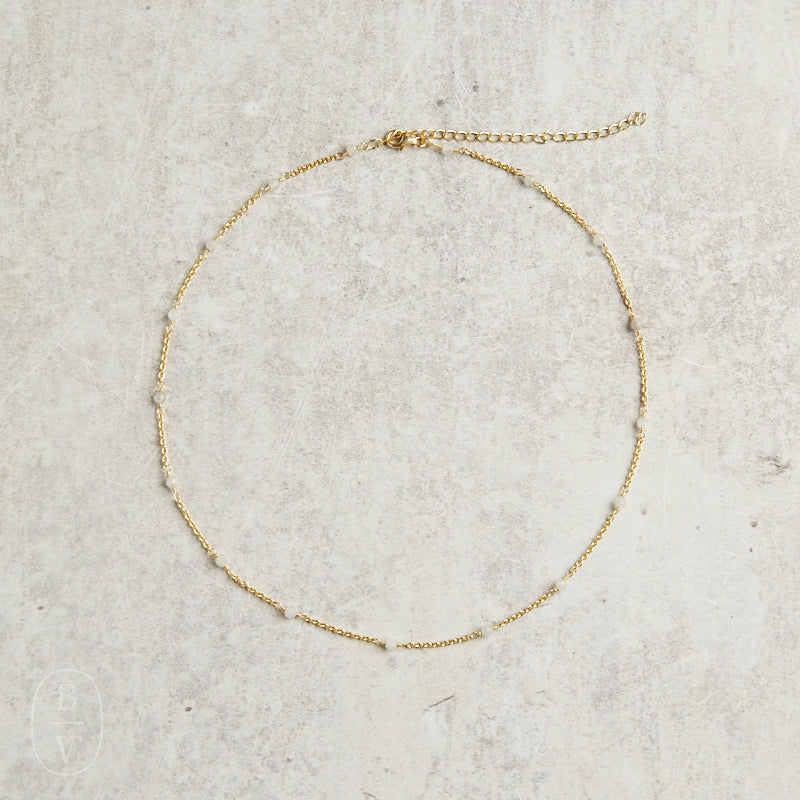 Elyssa Bass Designs SMALL BEADED NECKLACE