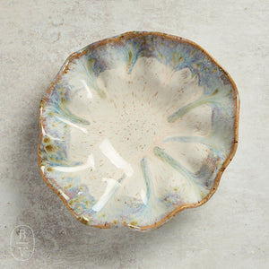 Etta B Pottery MINI FREEFORM BOWL Botanical