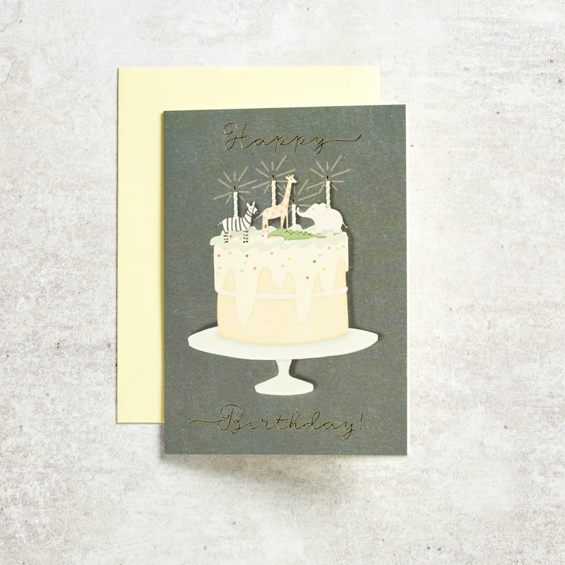 Karen Adams Designs PARTY ANIMALS GREETING CARD