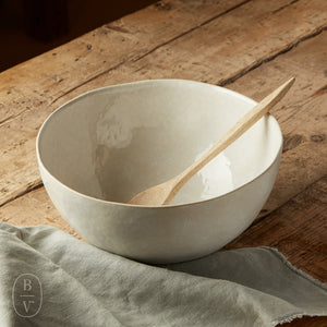 Carmel Ceramica COZINA SERVING BOWL White Large