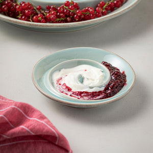 Casafina by Costa Nova SMALL SPIRAL APPETIZER DISH Blue