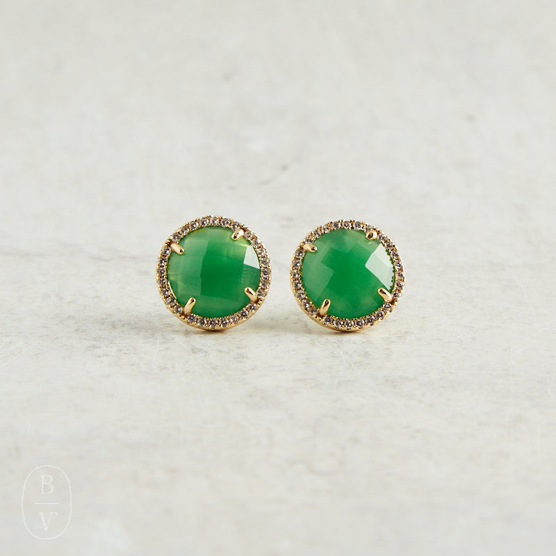 Virtue GEMSTONE STUD EARRINGS Kelly